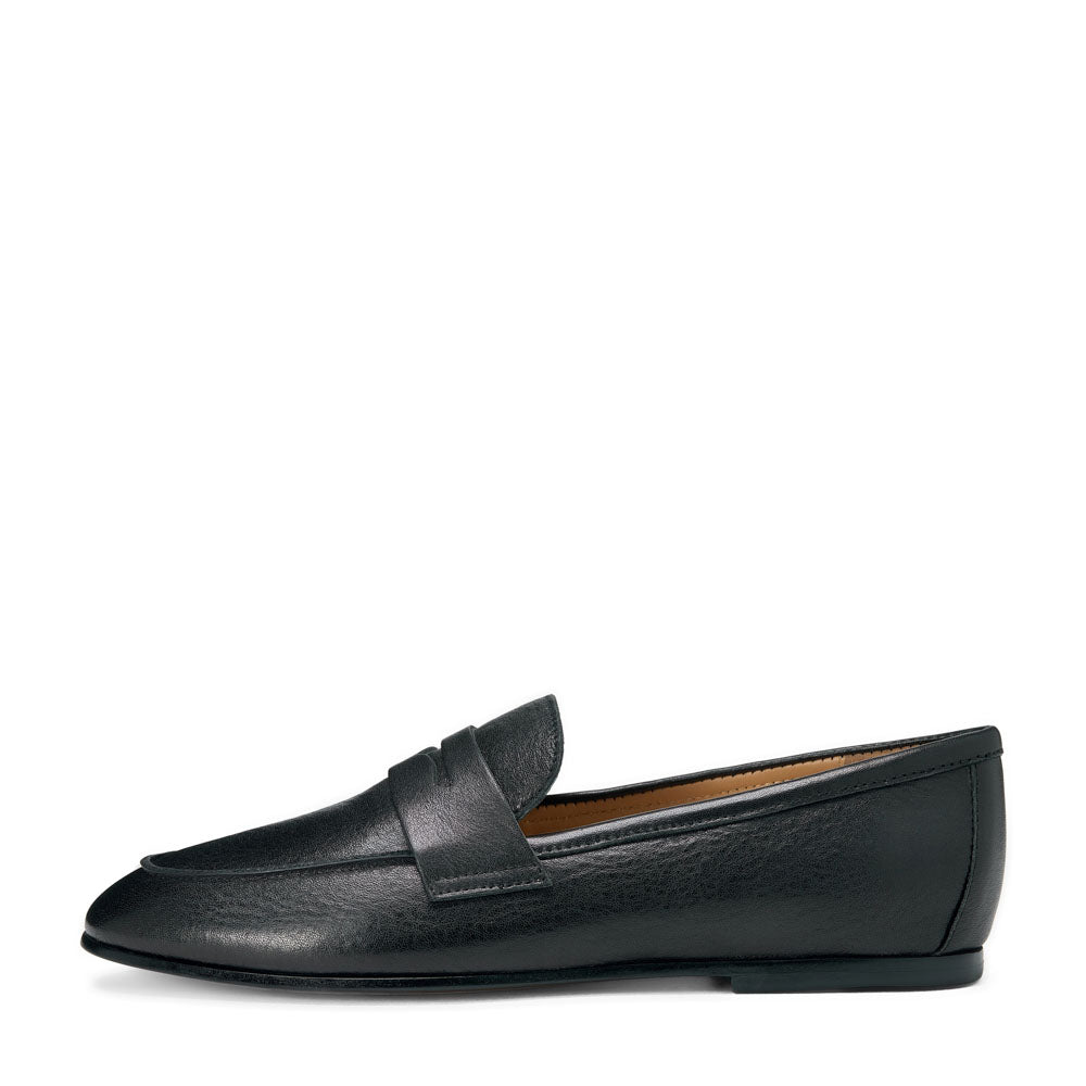 Farley Leather Black Loafers Loafers Age of Innocence Women