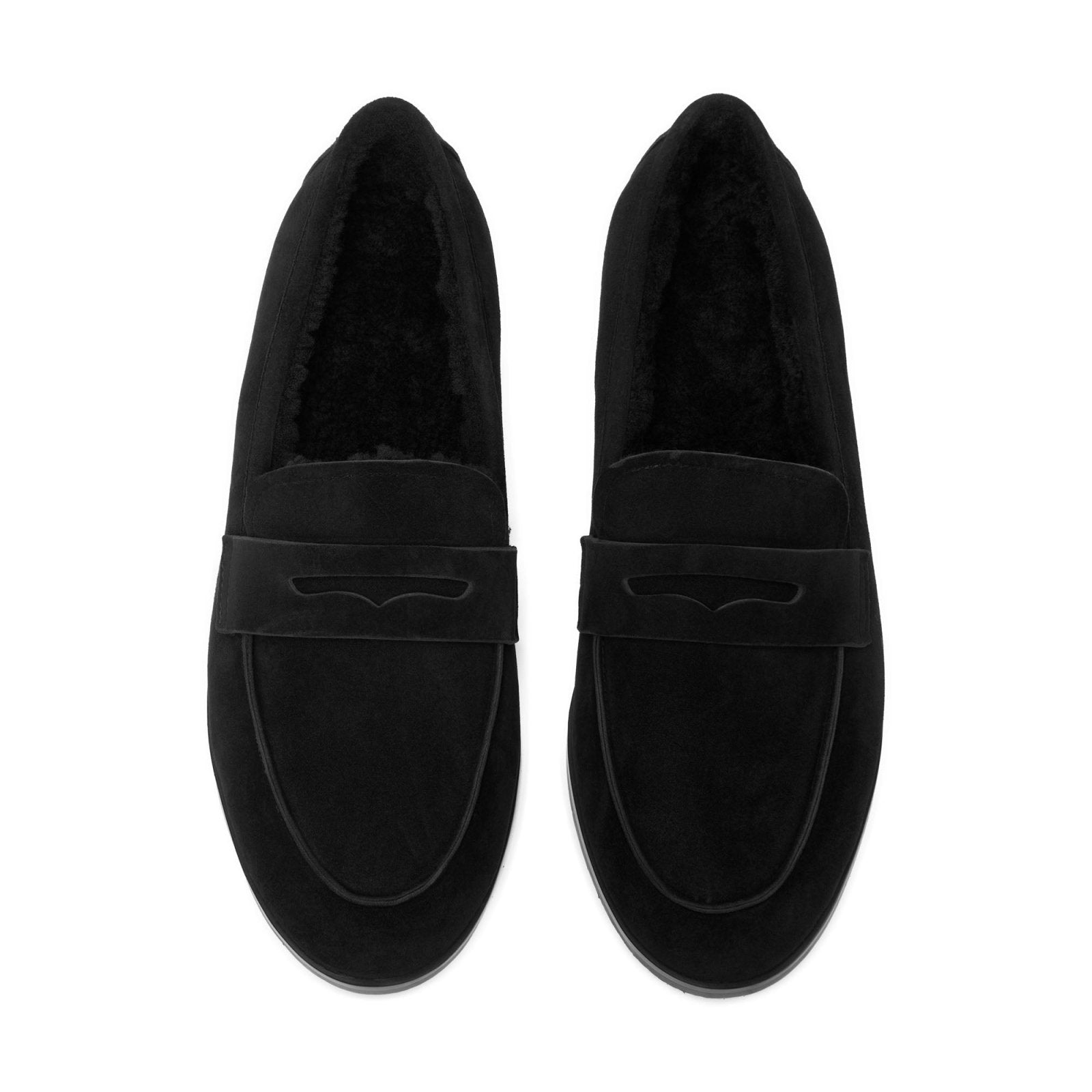 Farley Winter Black Loafers Loafers Age of Innocence Women