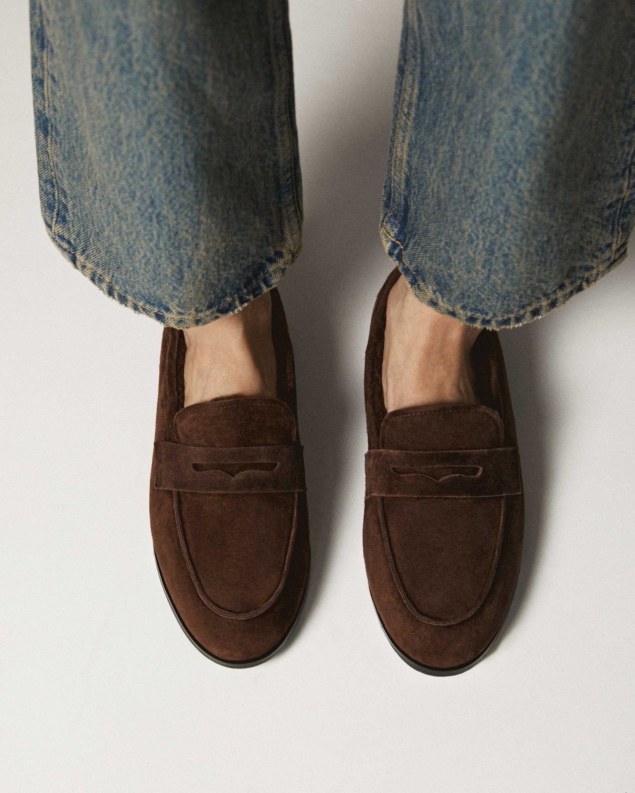 Farley Winter Chocolate Loafers Loafers Age of Innocence Women