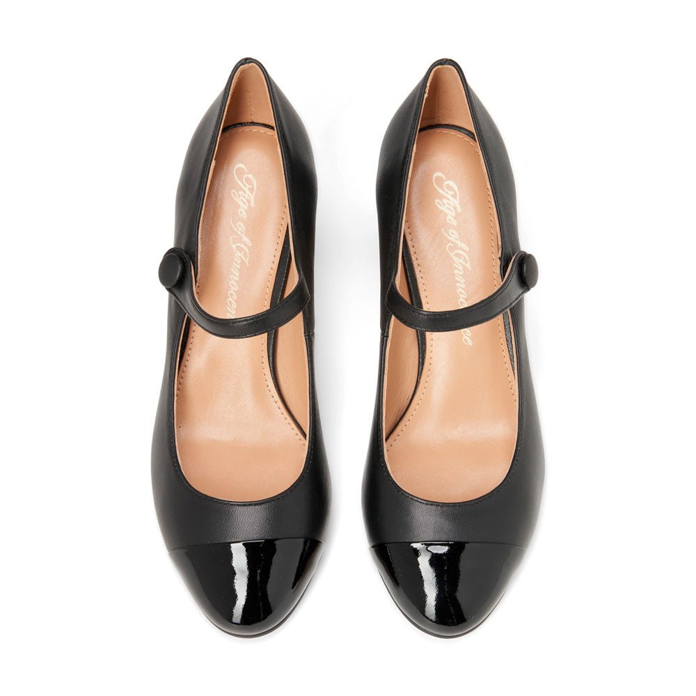 Gemma 3.0 Black/Black Shoes Shoes Age of Innocence Women