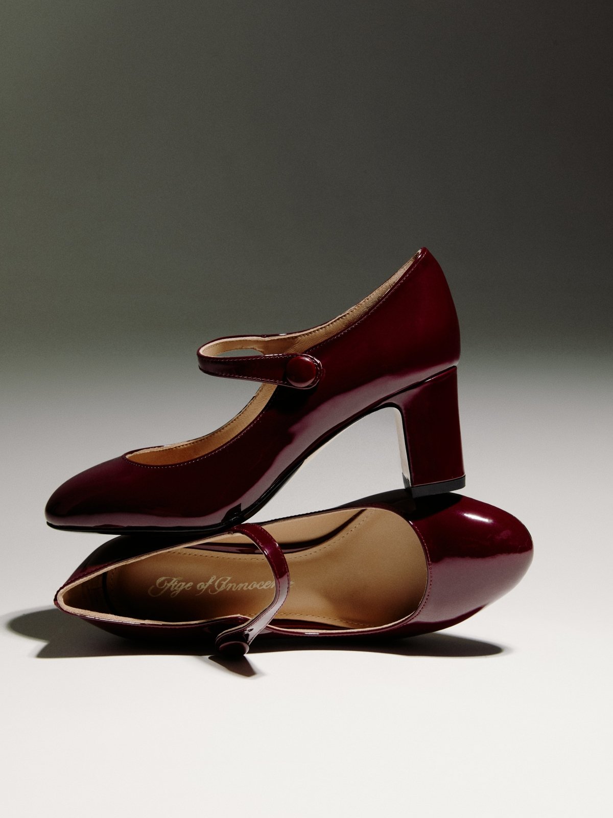 Gemma PL Burgundy Shoes Shoes Age of Innocence Women