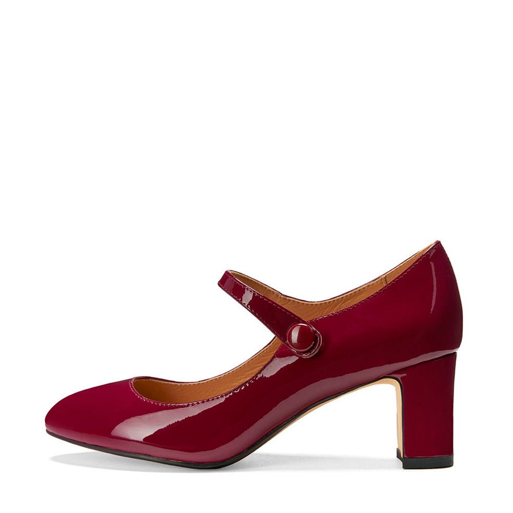 Gemma PL Burgundy Shoes Shoes Age of Innocence Women