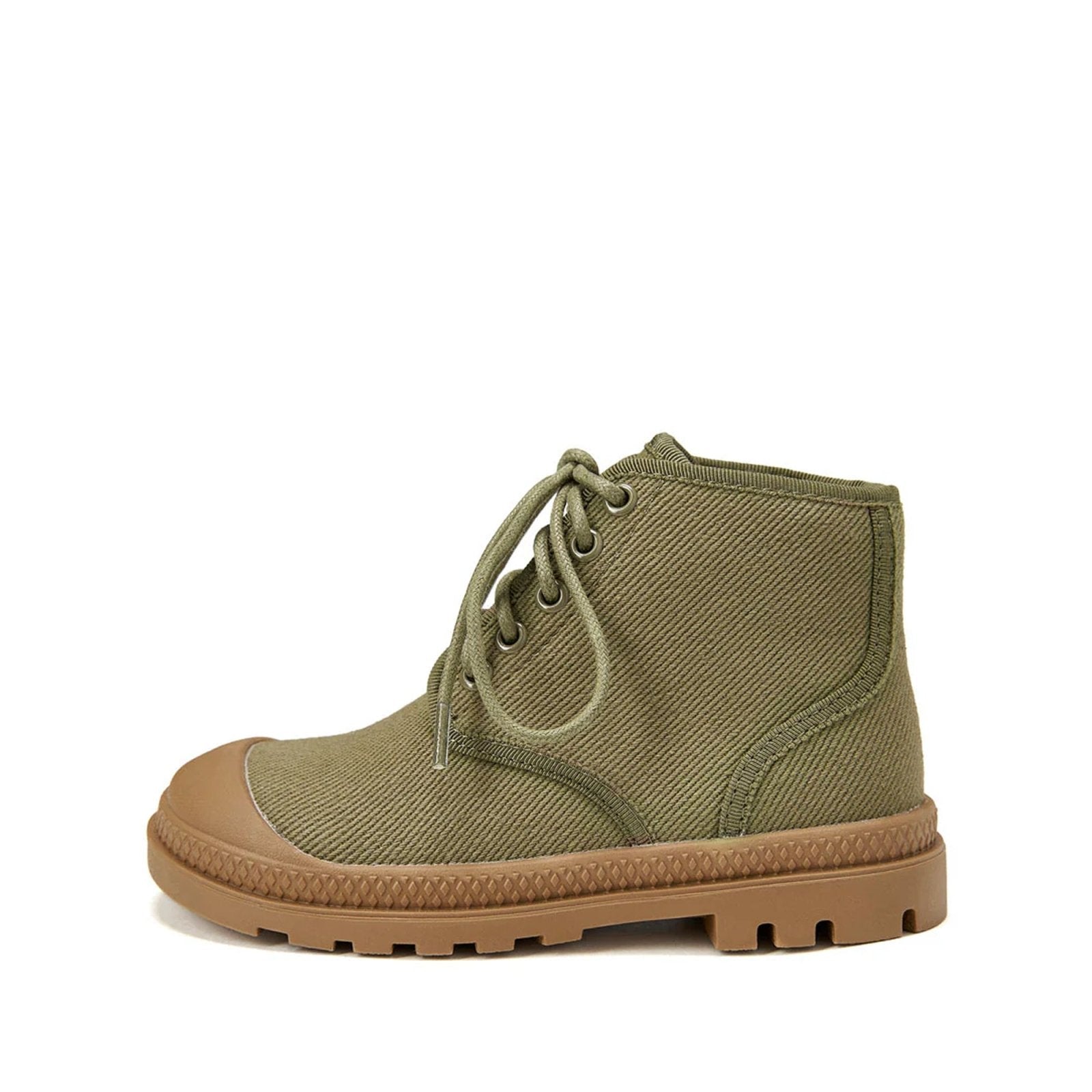 Gigi Khaki Boots Boots Age of Innocence