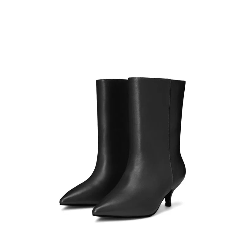 Gina Black Boots Boots Age of Innocence Women
