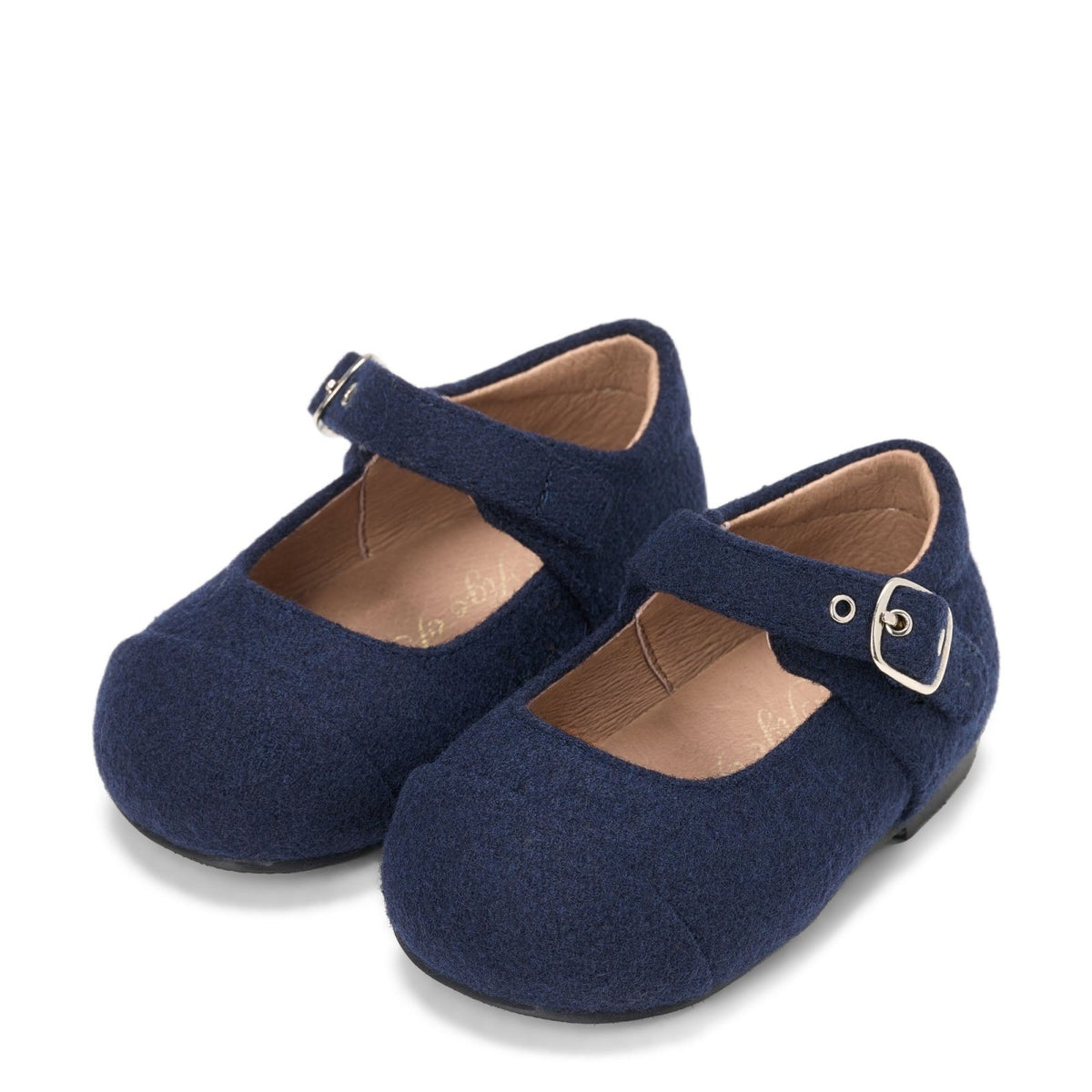 designer Jenny Wool Navy Shoes for girls by Age of Innocence