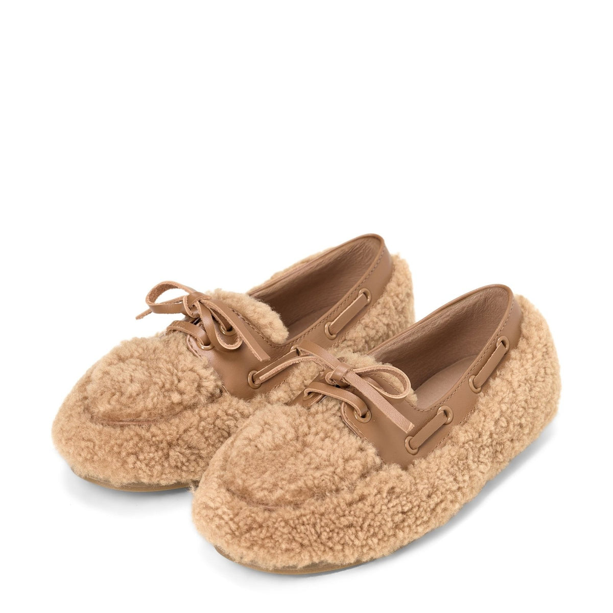 designer Kiko Camel Shoes for girls by Age of Innocence