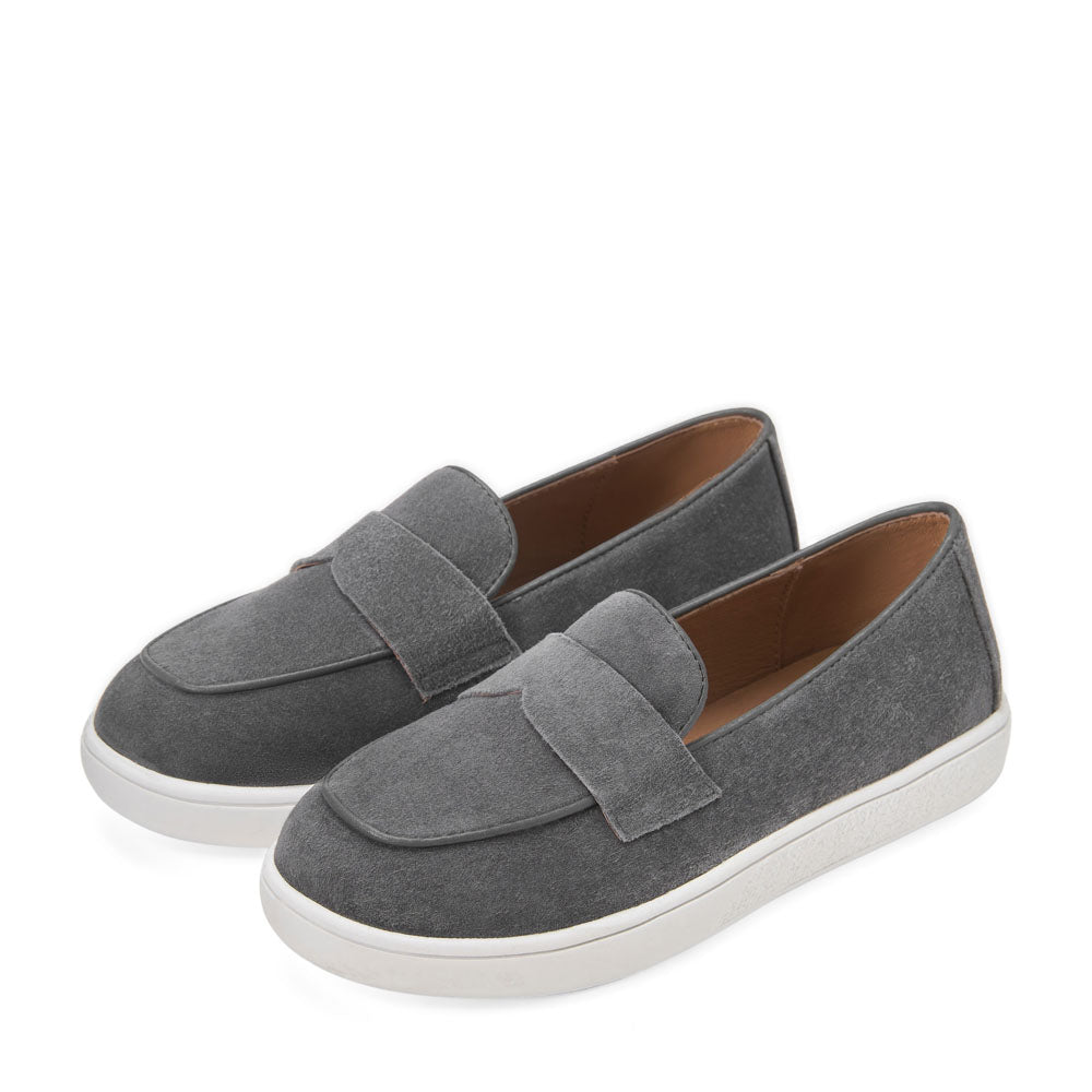 Kirk Dark Grey Slip-on Sneakers Sneakers GENTS by Age of Innocence