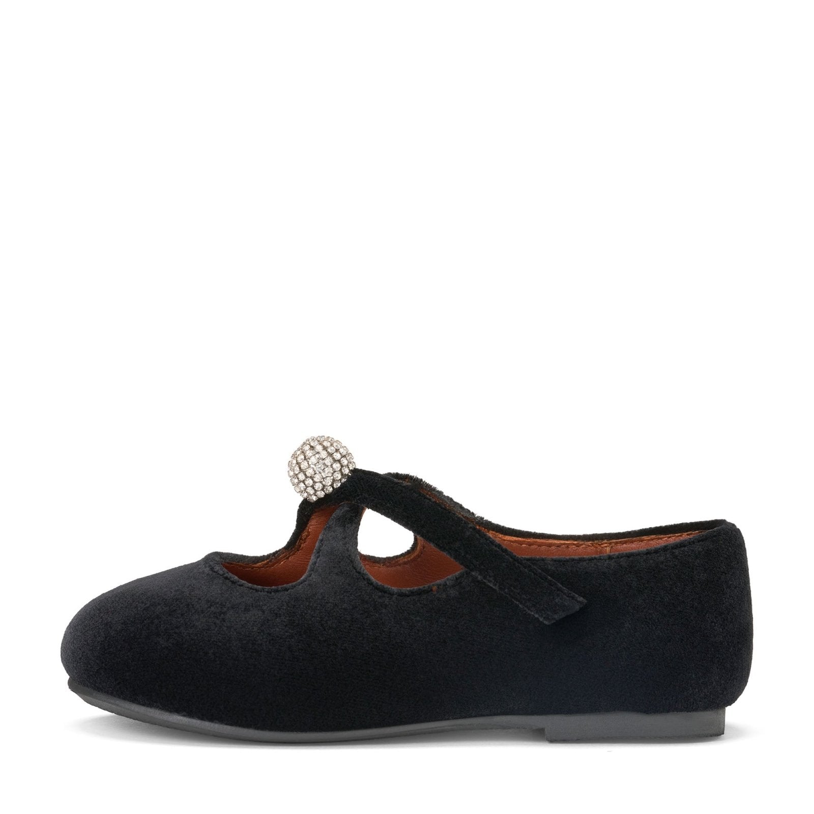 designer Kristen Black Shoes for girls by Age of Innocence