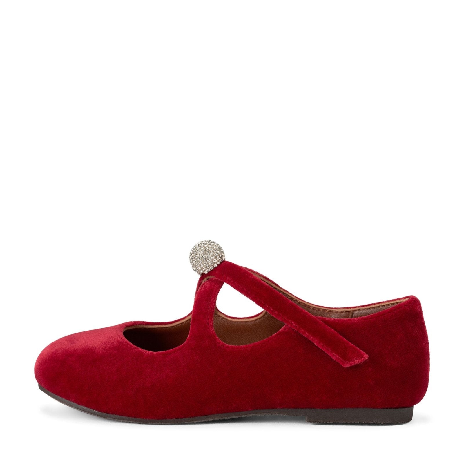 designer Kristen Red Shoes for girls by Age of Innocence