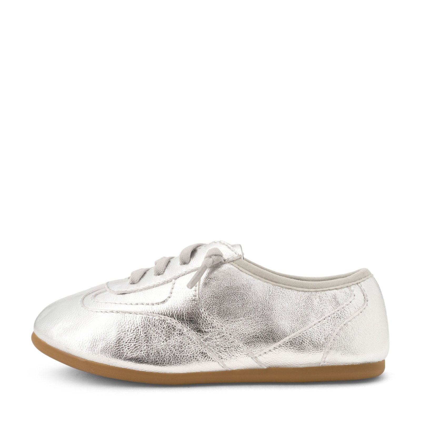designer Laetitia Silver Sneakers for girls by Age of Innocence