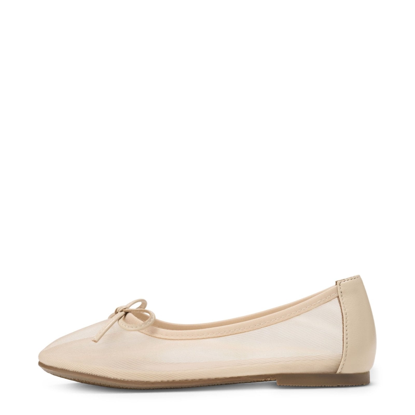 designer Laurie Beige Flats for girls by Age of Innocence
