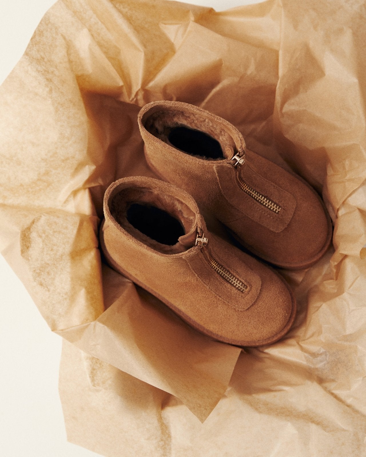 Leah Suede Camel Boots Boots Age of Innocence