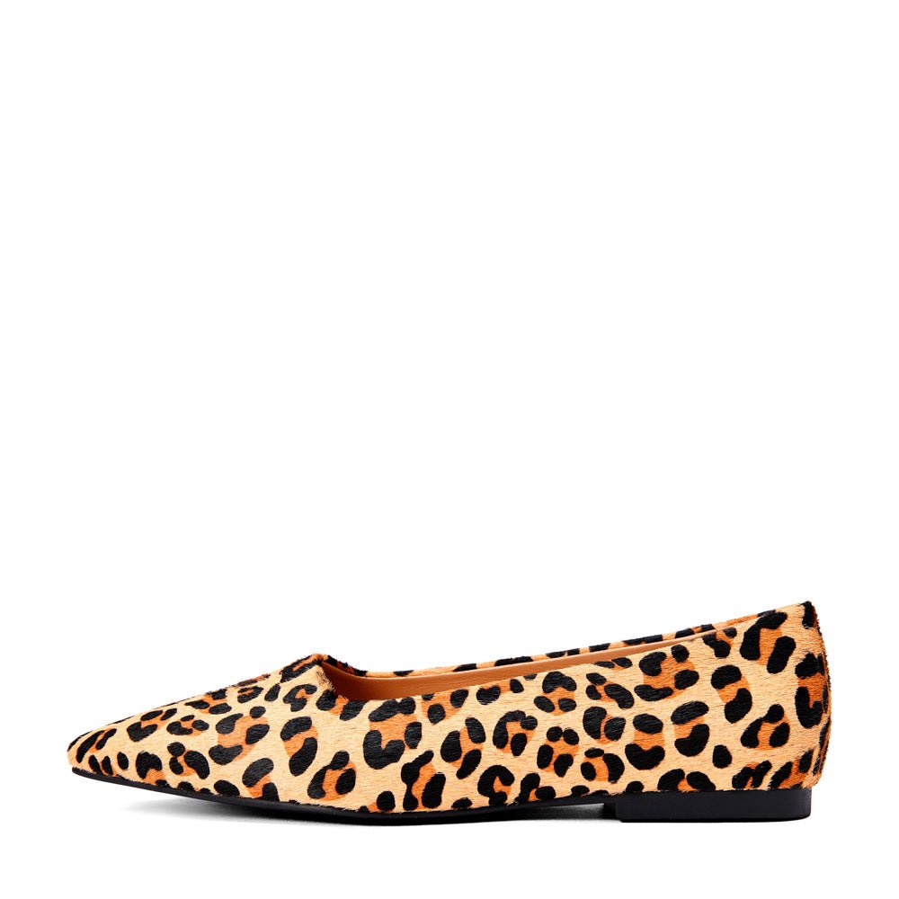 Louise Animal print Flats Shoes Age of Innocence Women