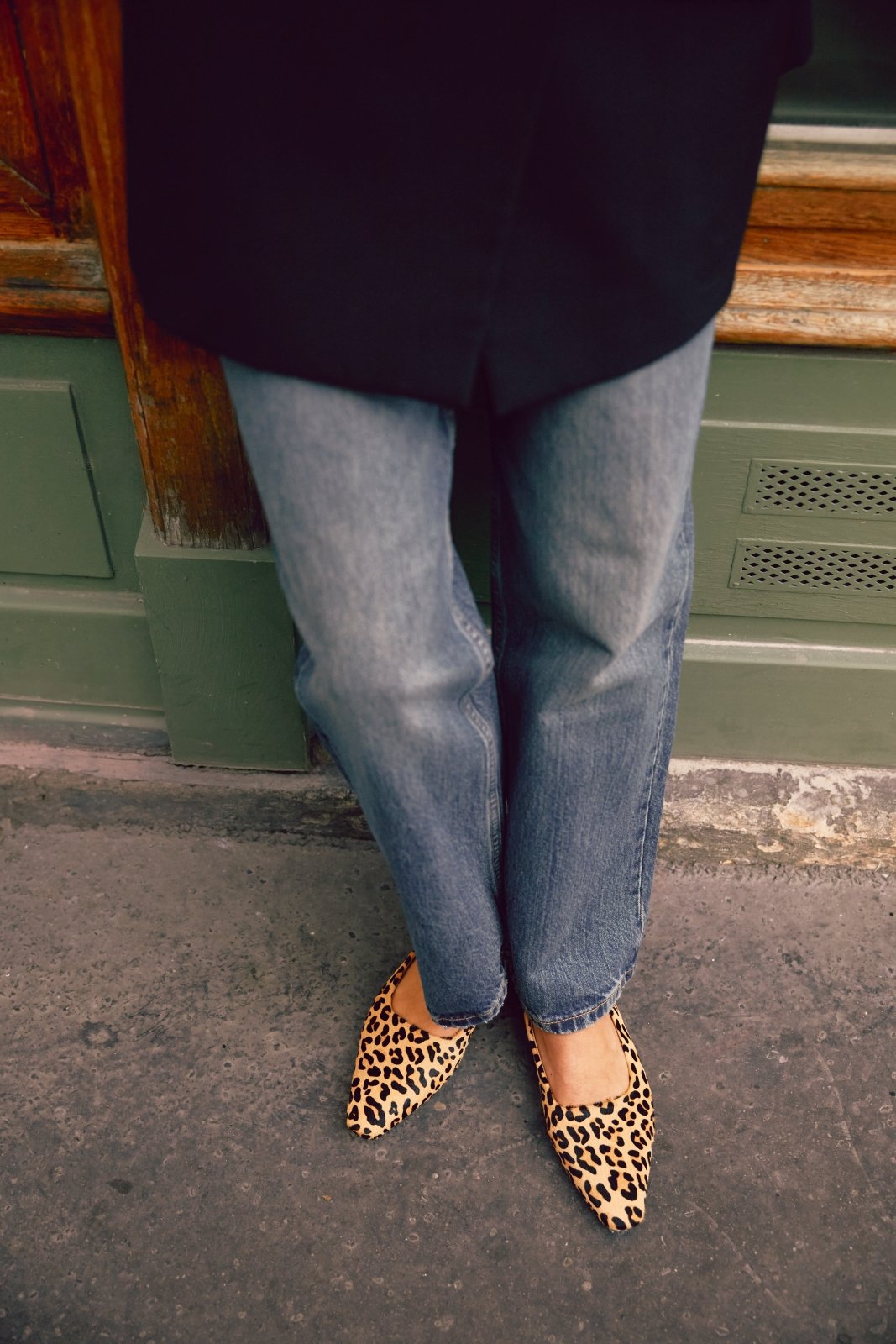 Louise Animal print Flats Shoes Age of Innocence Women