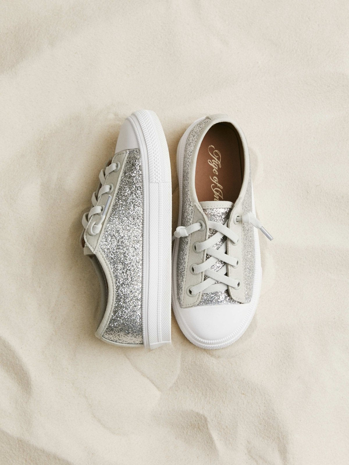 Mabel Silver Sneakers by Age of Innocence