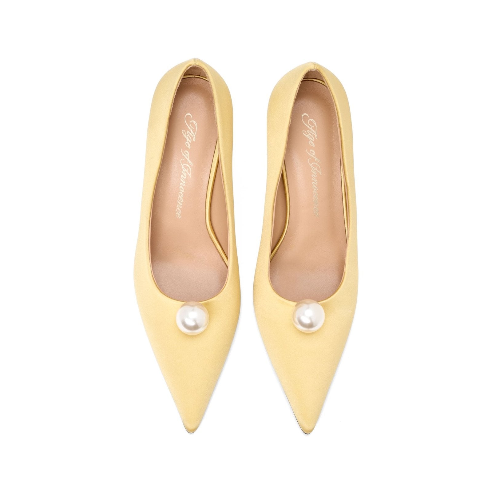 Melanie Yellow Shoes Shoes Age of Innocence Women