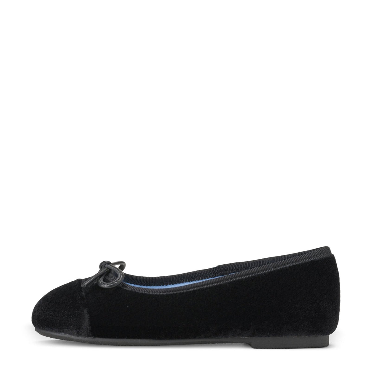 designer Meredith Velvet Black Shoes for girls by Age of Innocence