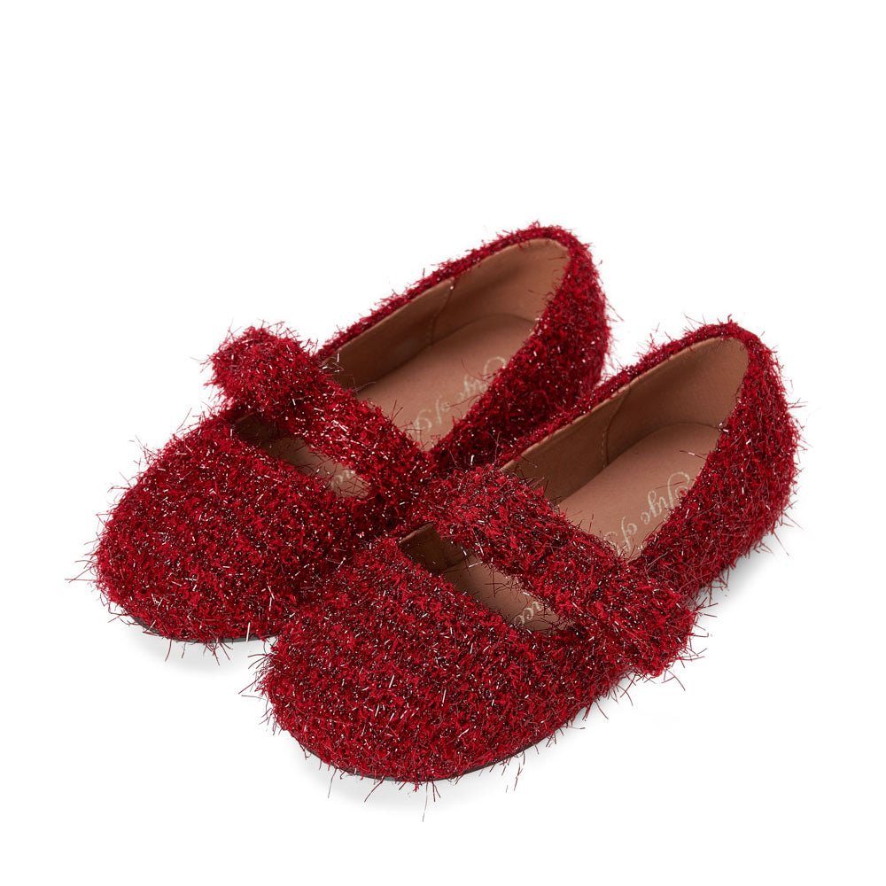 Mia Lurex Red Shoes Shoes Age of Innocence