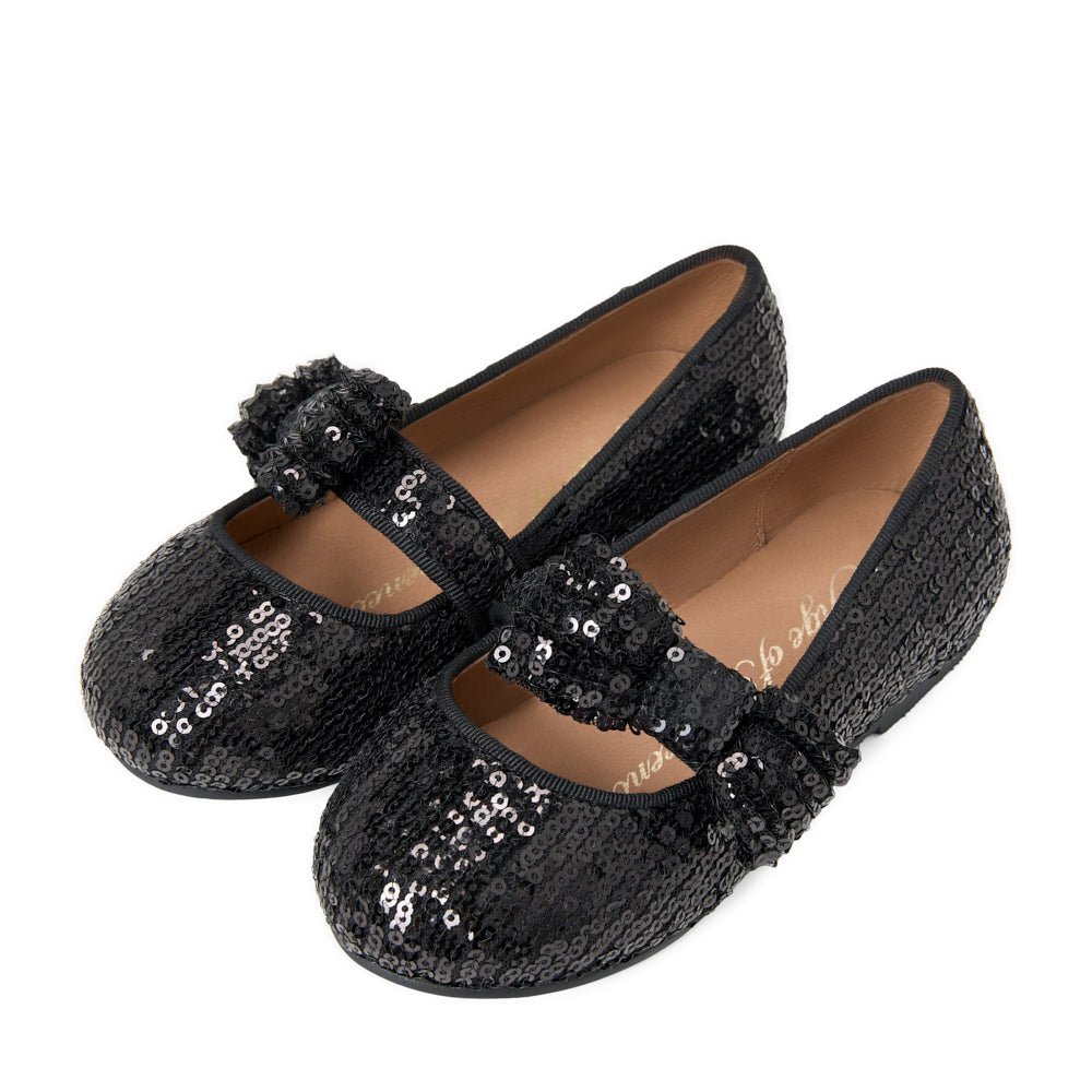 Mia Sequins 2.0 Black Shoes Shoes Age of Innocence