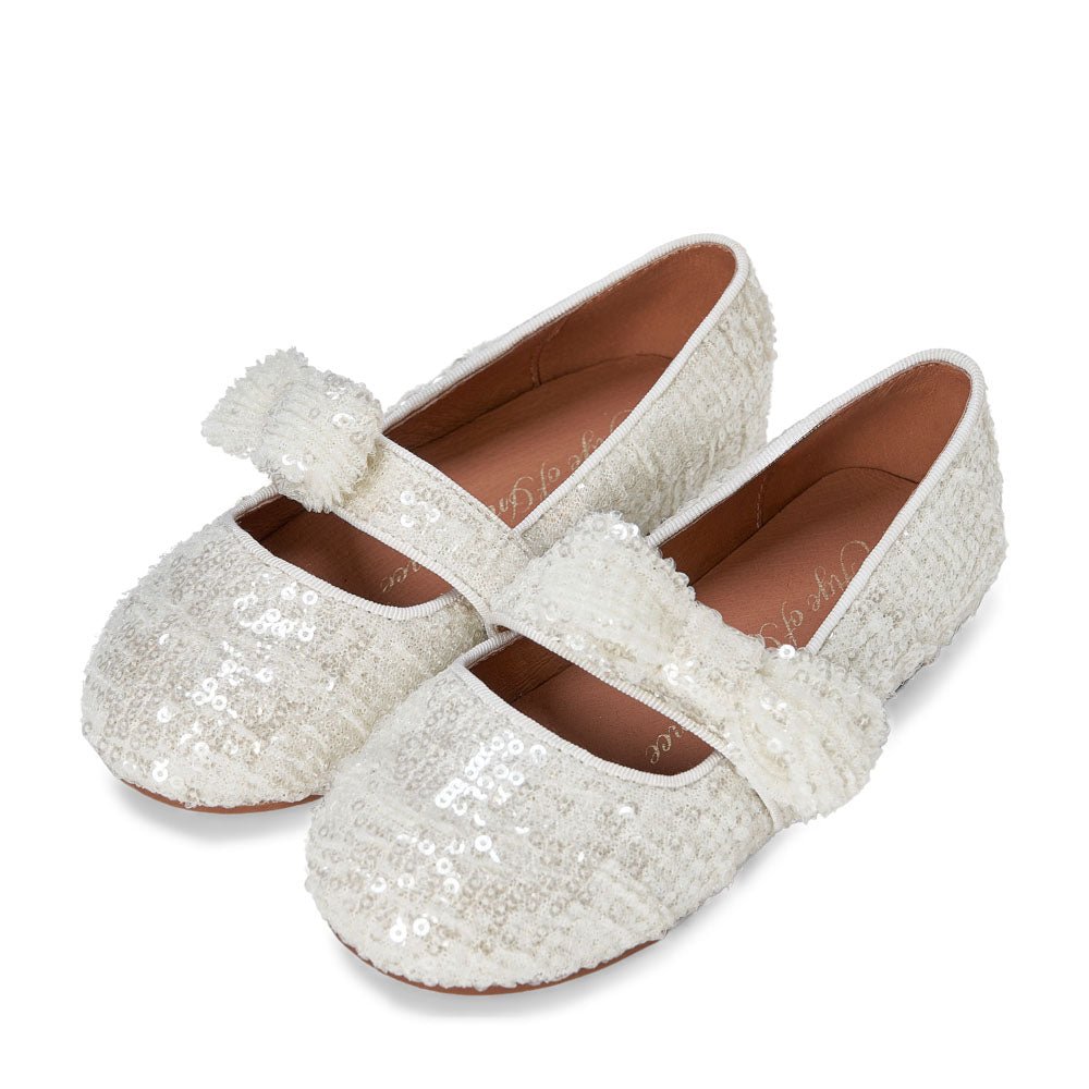 Mia Sequins 2.0 White Shoes Shoes Age of Innocence
