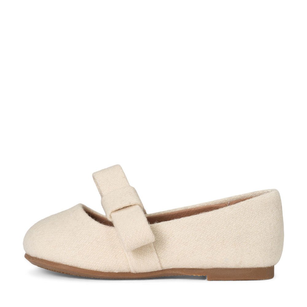 Mia Wool White Shoes Shoes Age of Innocence