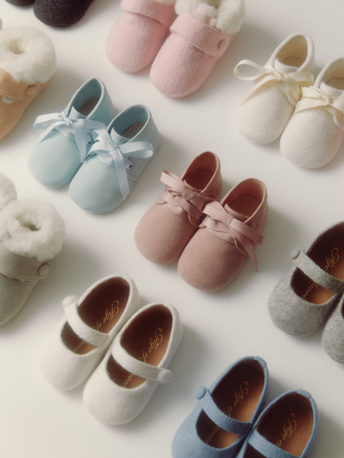 May Wool White Prewalkers Pre Walkers Age of Innocence