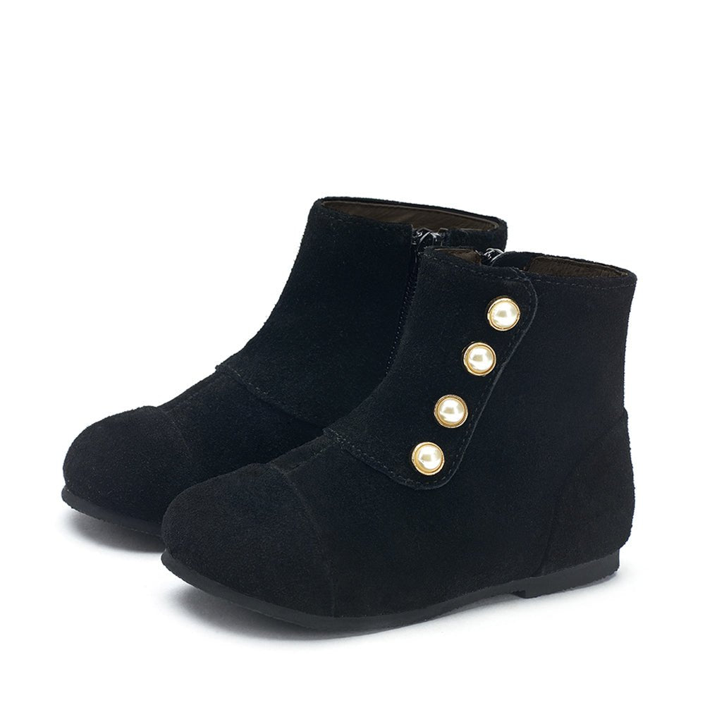 Natalie Black Boots Boots Age of Innocence