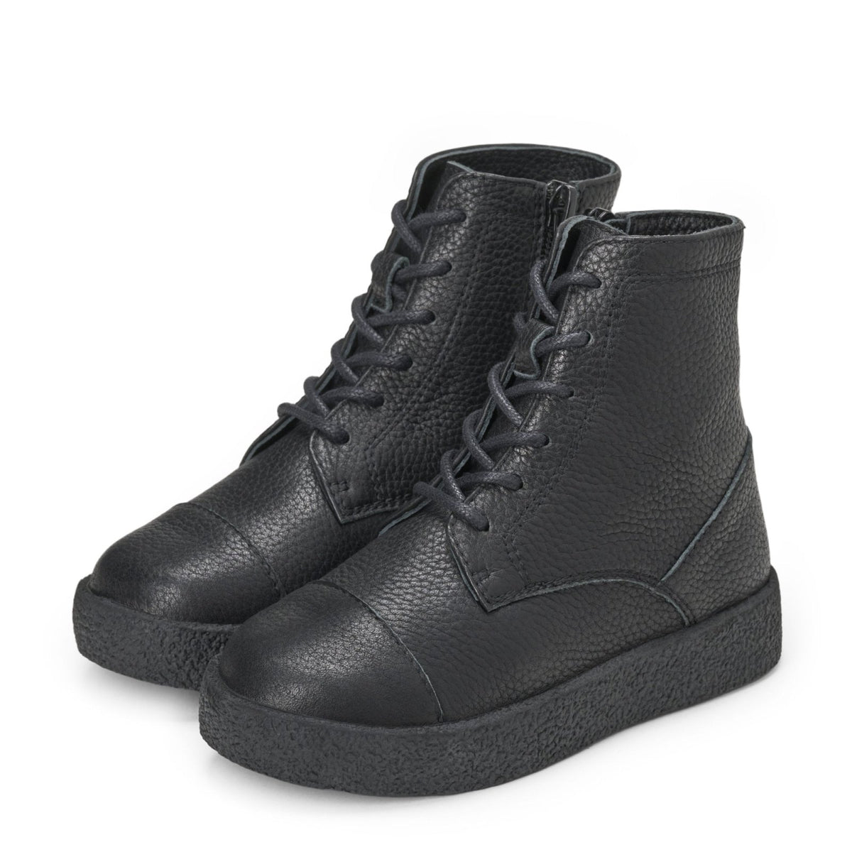 designer Neo Leather Black Boots for girls by GENTS by Age of Innocence