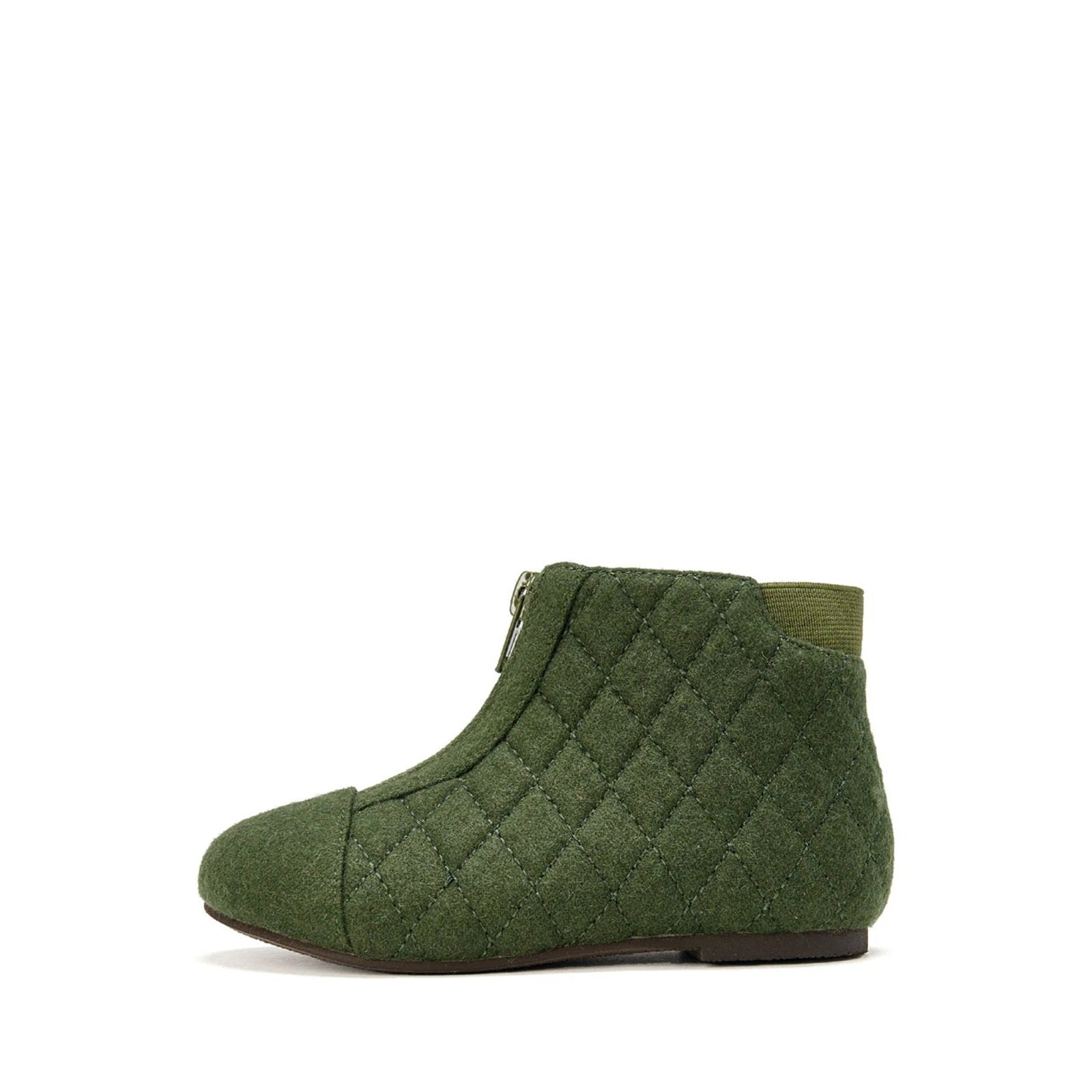 Nicole Wool Green Boots Boots Age of Innocence