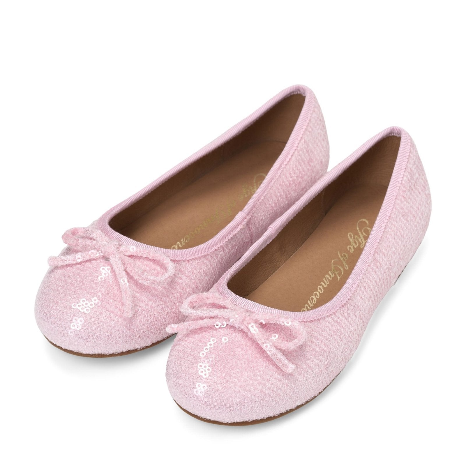 Odette Pink Flats Shoes Age of Innocence