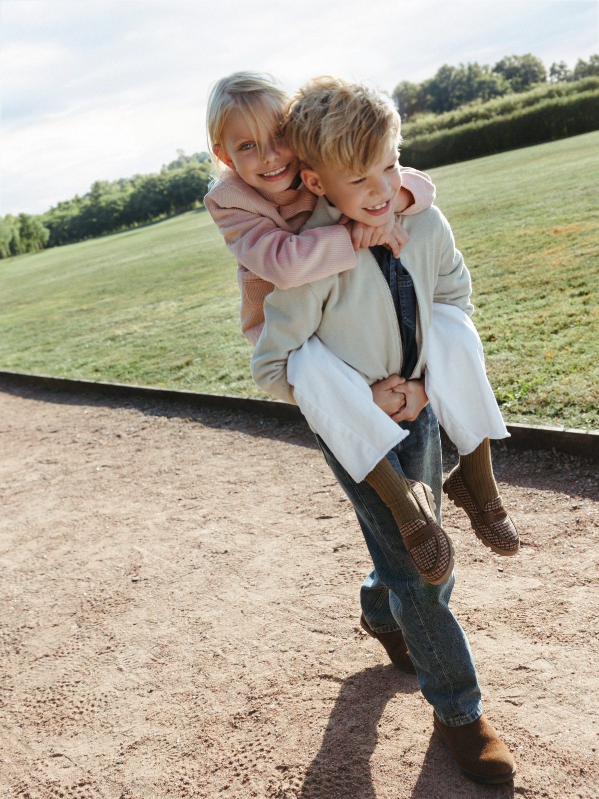 Paula Plaid Brown Loafers Loafers Age of Innocence