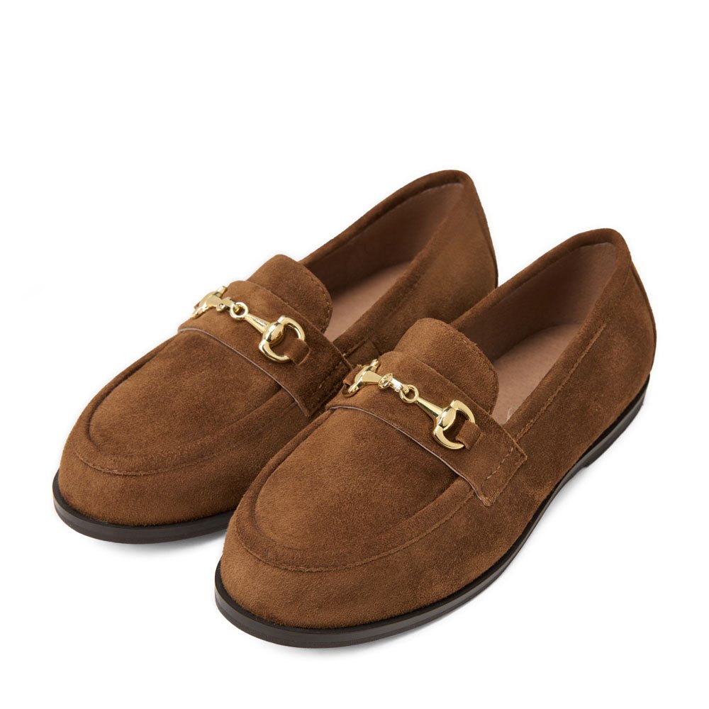 Priscilla Camel Loafers Loafers Age of Innocence