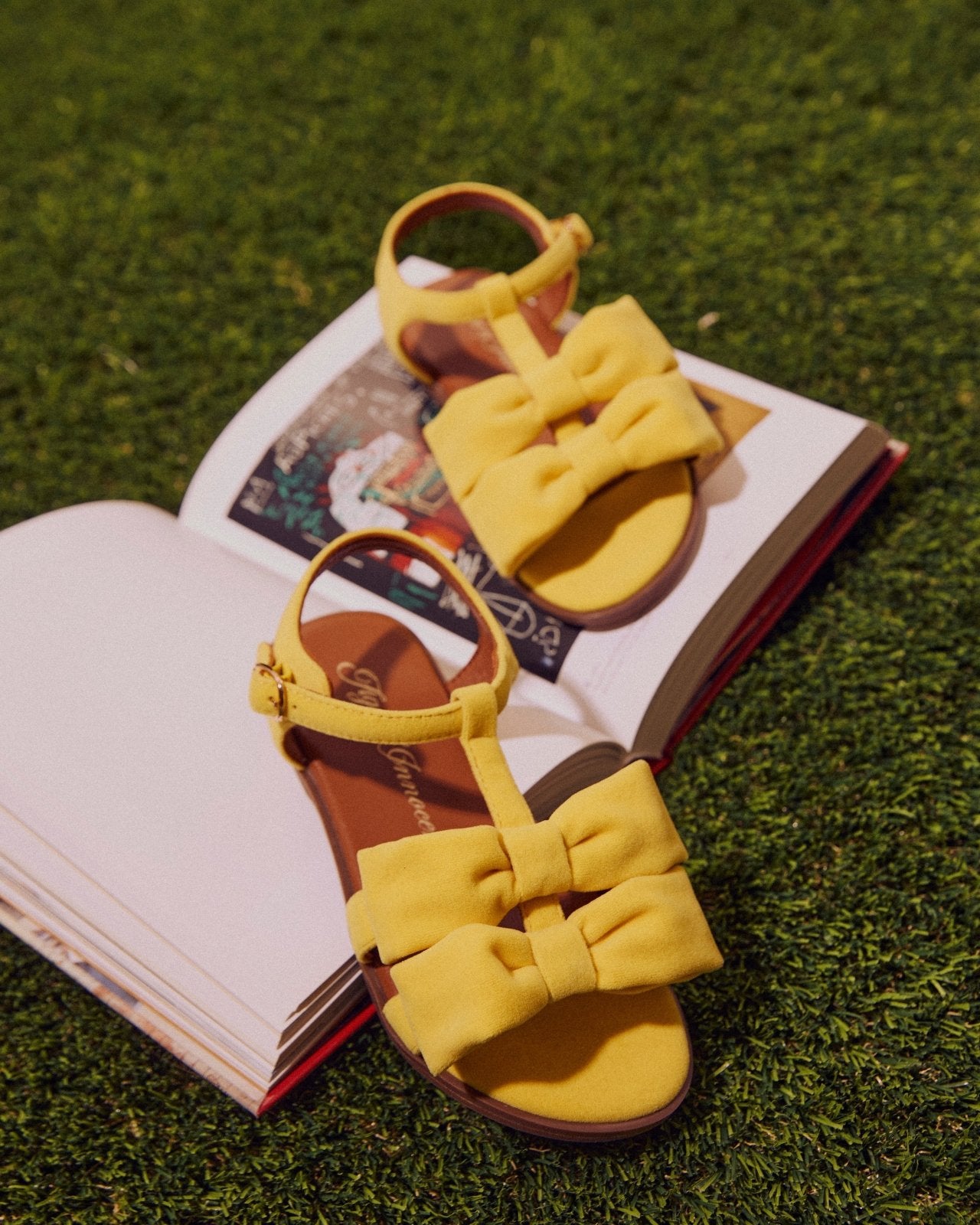 Rumi Yellow Sandals Sandals Age of Innocence