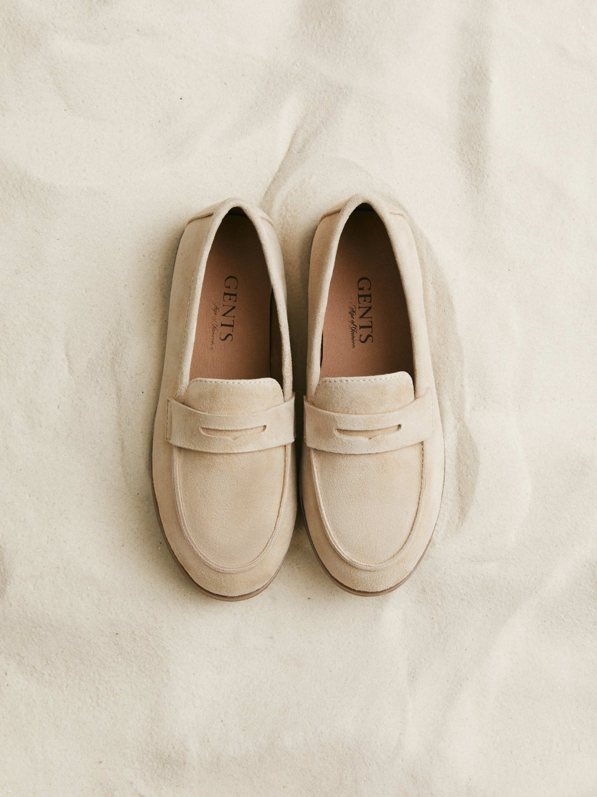 Ryan Light Beige Loafers by Age of Innocence