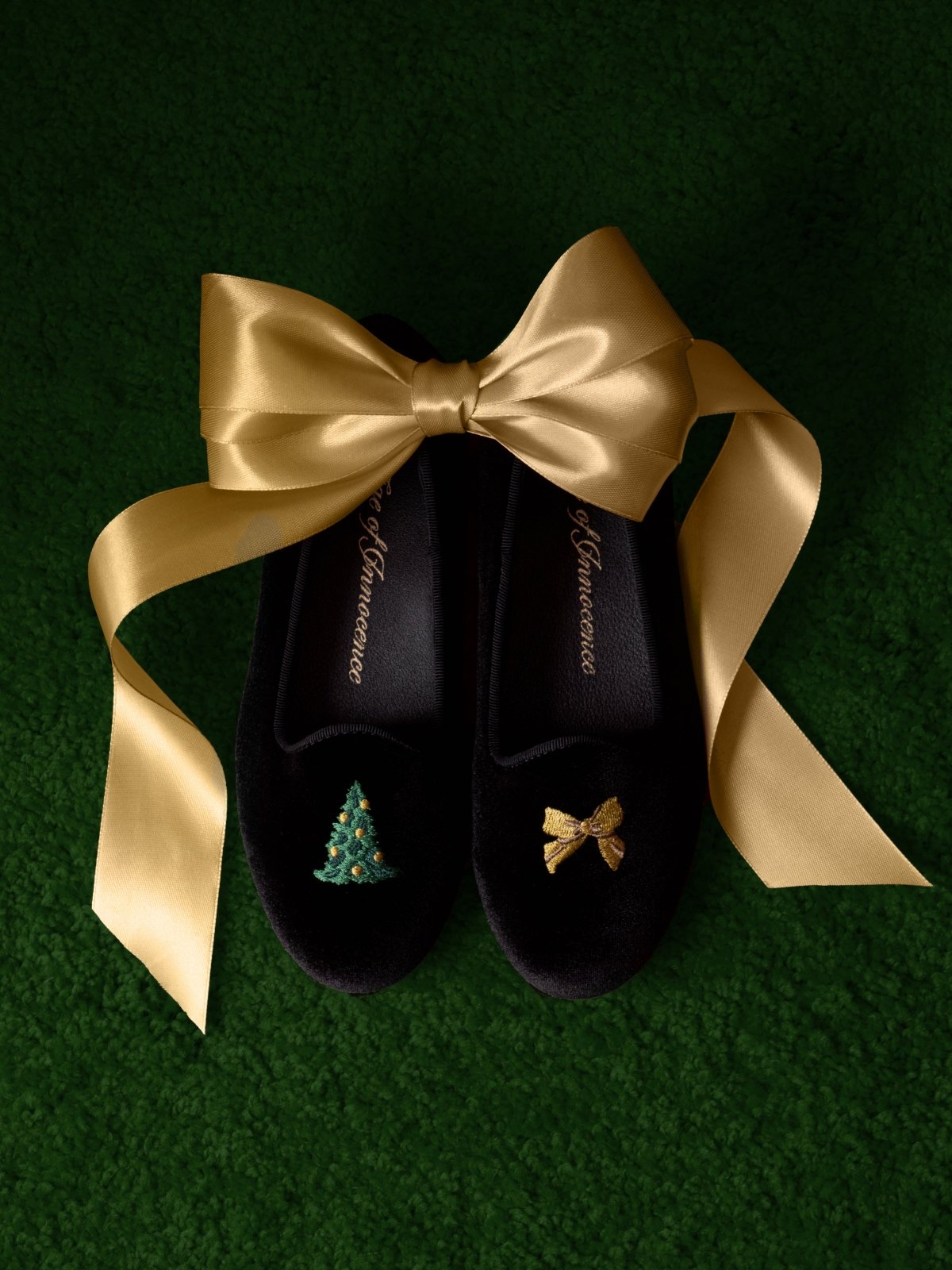 Santa Baby Black Loafers Loafers Age of Innocence