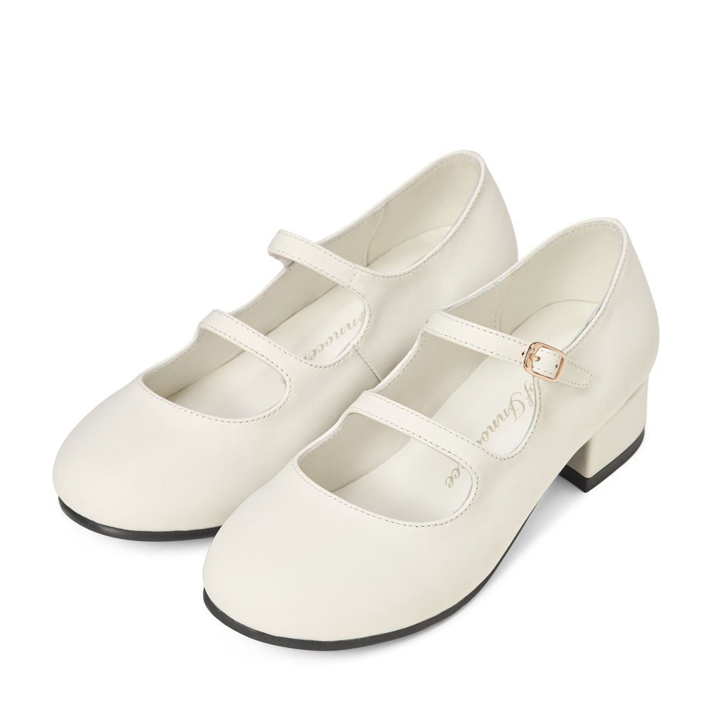 Seema Leather White Shoes Shoes Age of Innocence