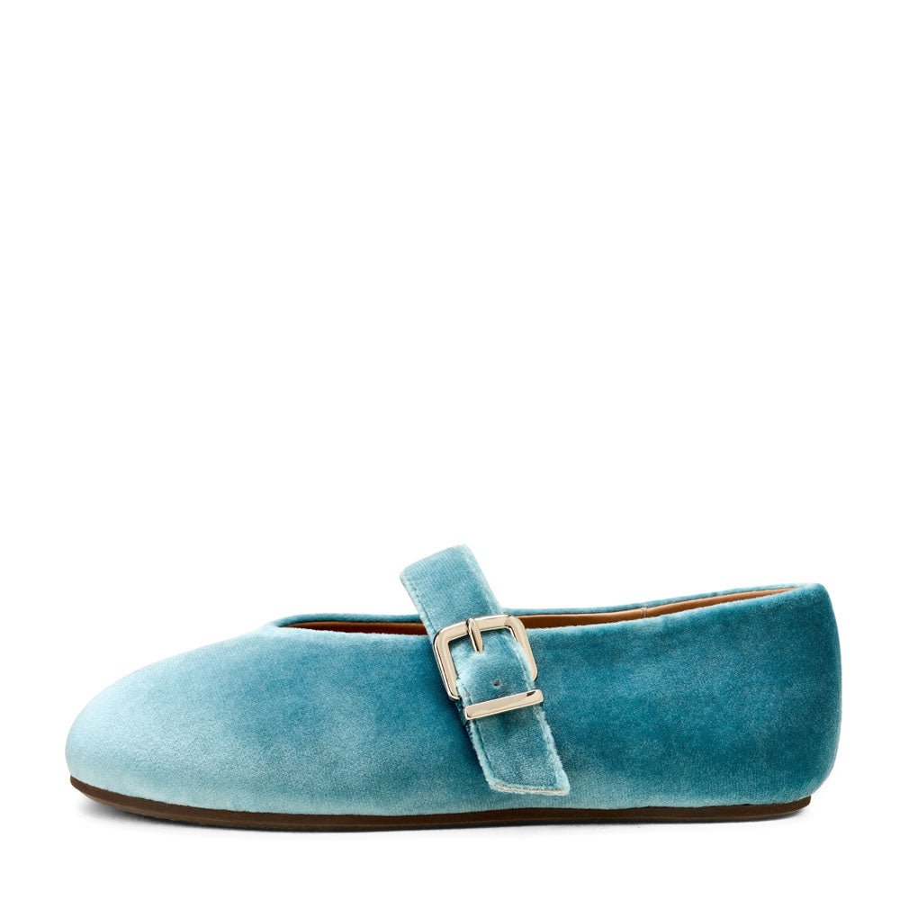Sydney Blue Flats Shoes Age of Innocence