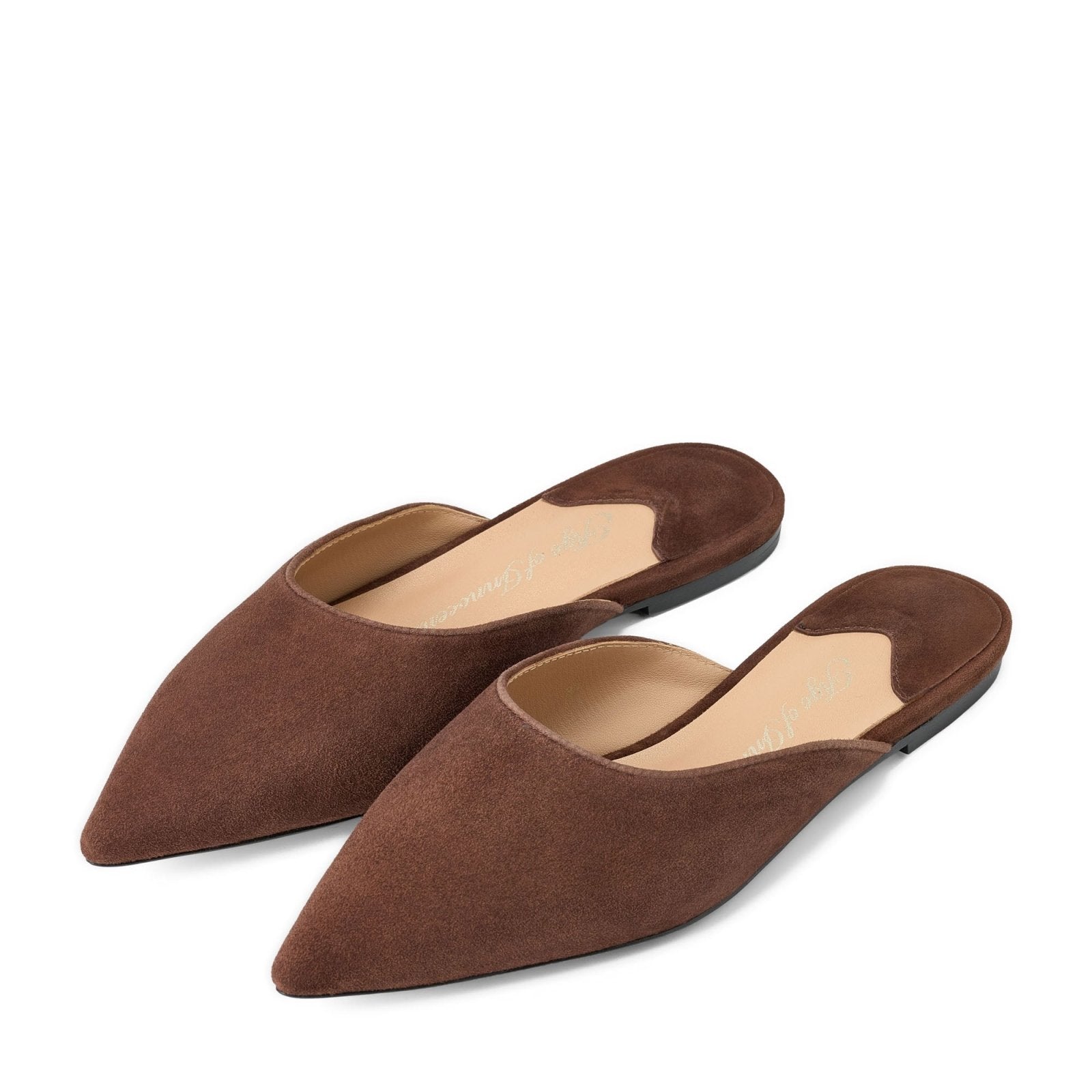 designer Tory Chocolate Mules for girls by Age of Innocence Women