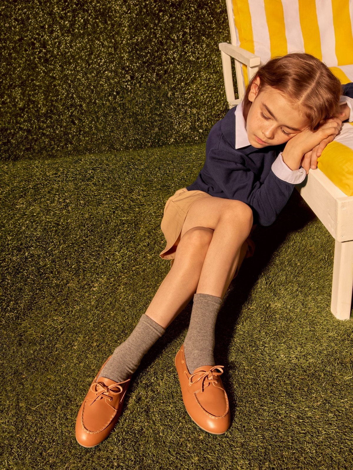 Velma Camel Moccasins Loafers Age of Innocence