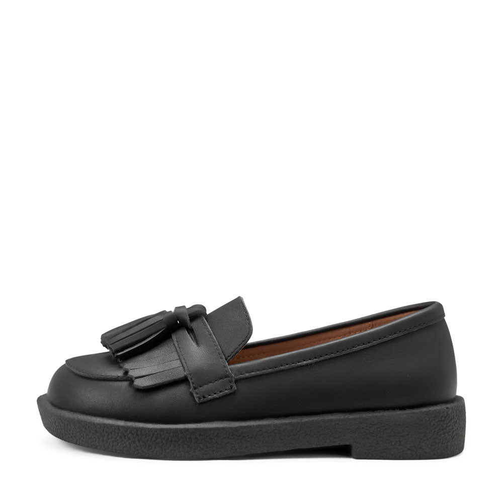 Vita Leather Black Loafers Loafers Age of Innocence