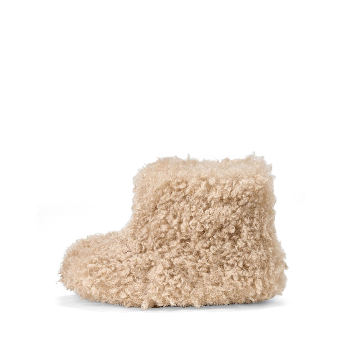 designer Yuki Beige Boots for girls by Age of Innocence