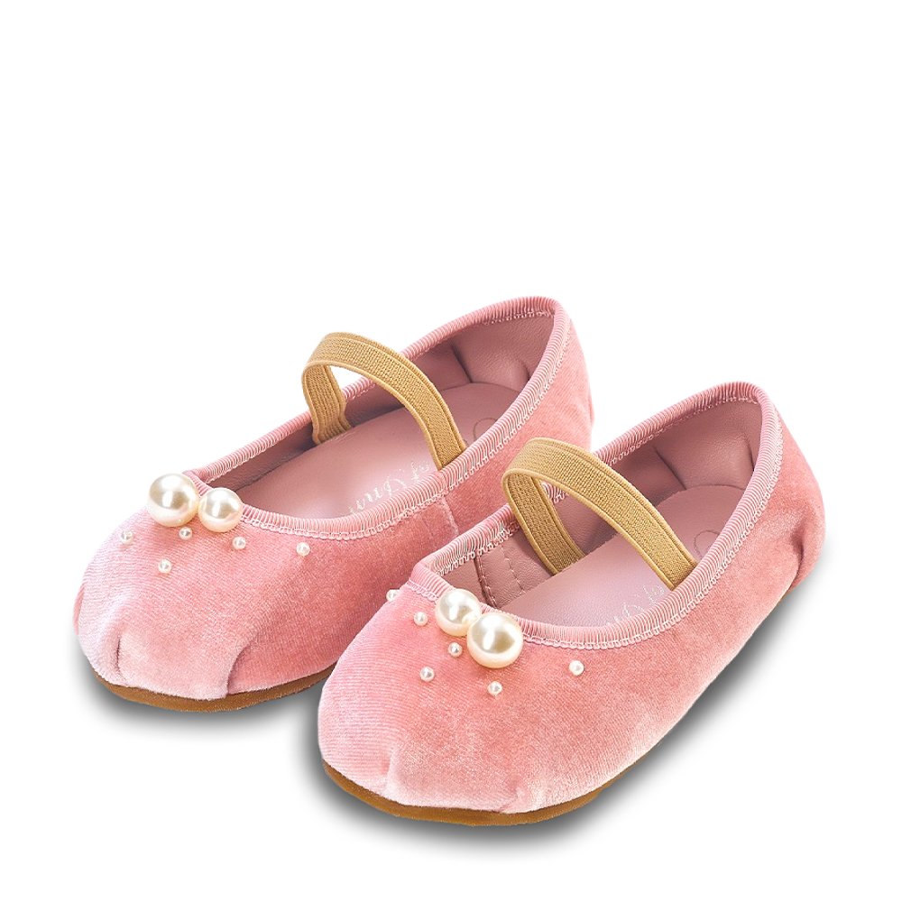 Zelda Pink Flats Shoes Age of Innocence