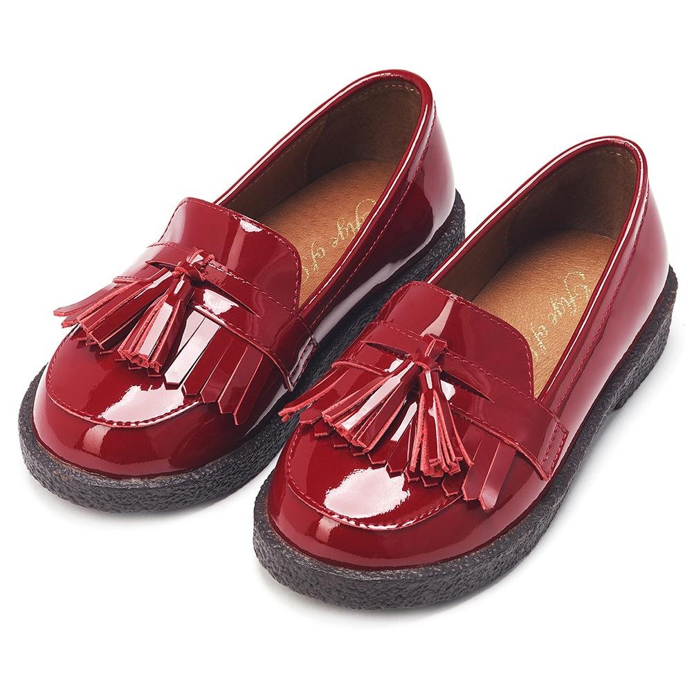 Vita Burgundy Loafers Loafers Age of Innocence