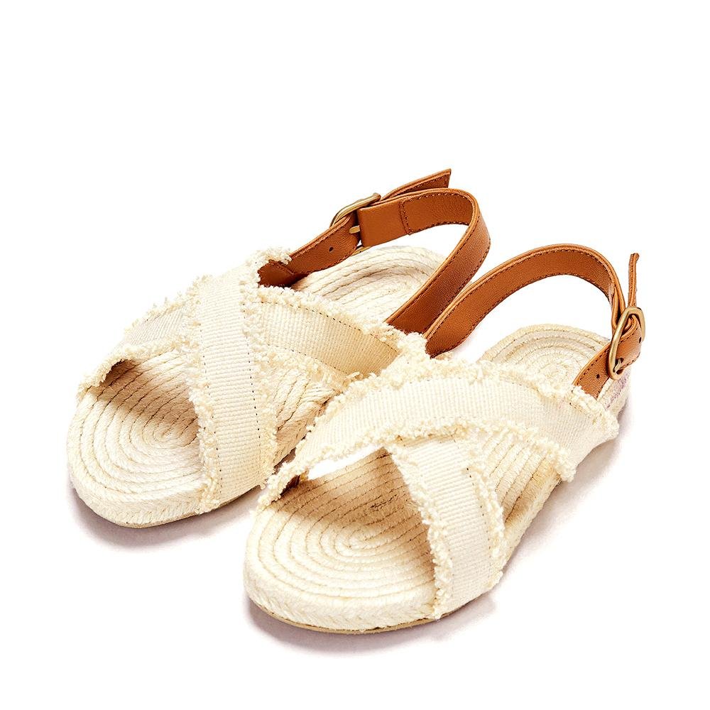 Athena Camel Sandals by Age of Innocence