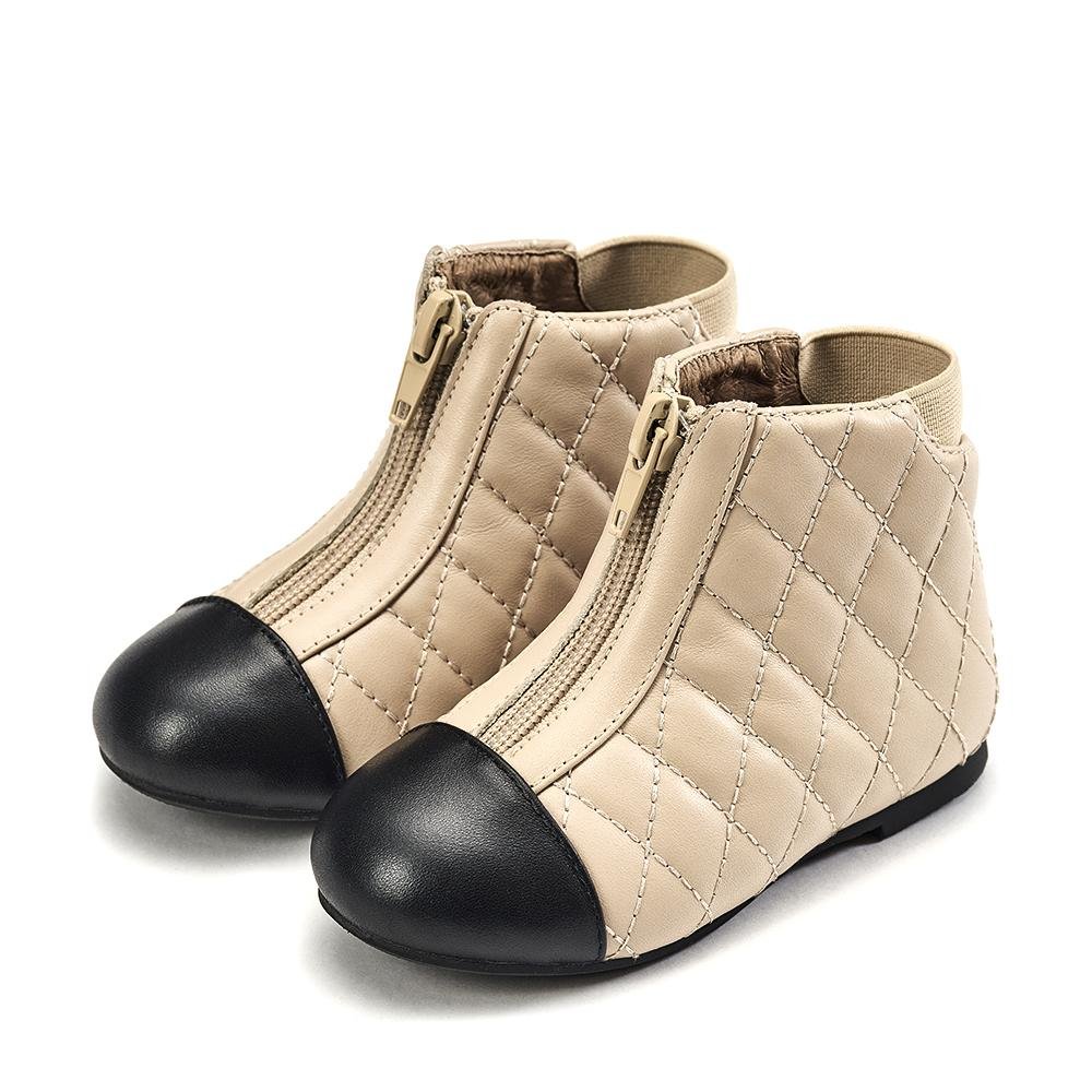Nicole Beige/Black Boots Boots Age of Innocence