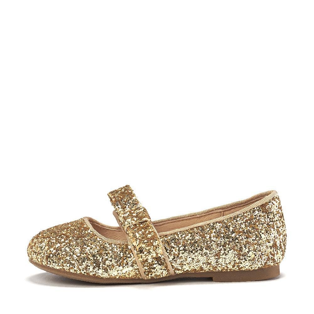 Mia Glitter Gold Shoes Shoes Age of Innocence