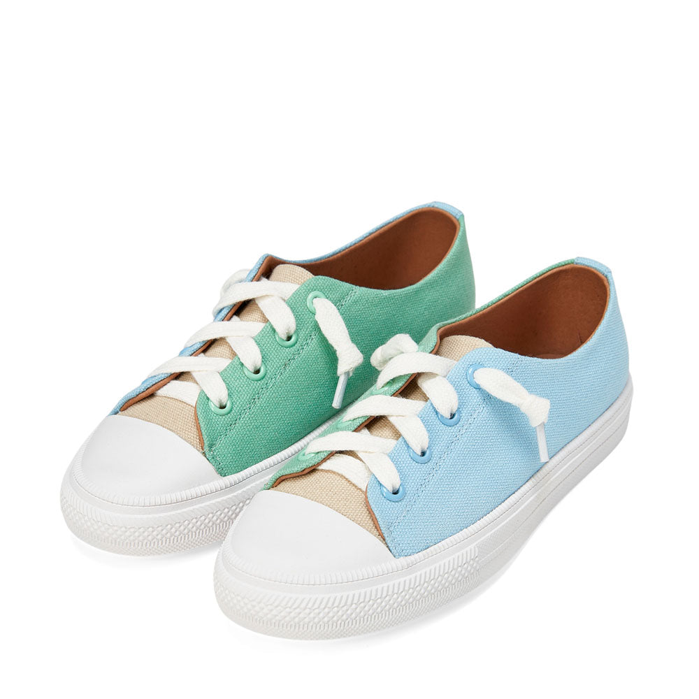 Jody Blue/ Green/ Beige Sneakers Sneakers Age of Innocence
