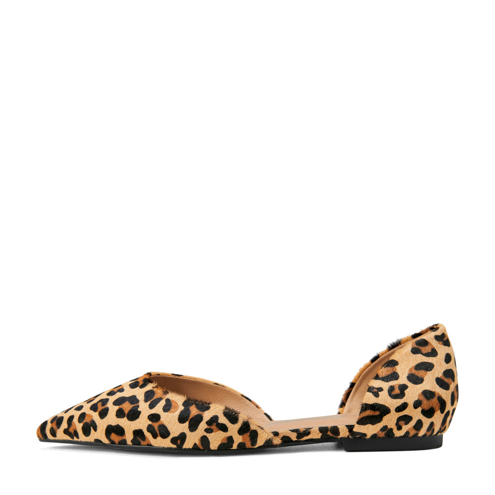 Sandra Animal Print Flats Shoes Age of Innocence Women