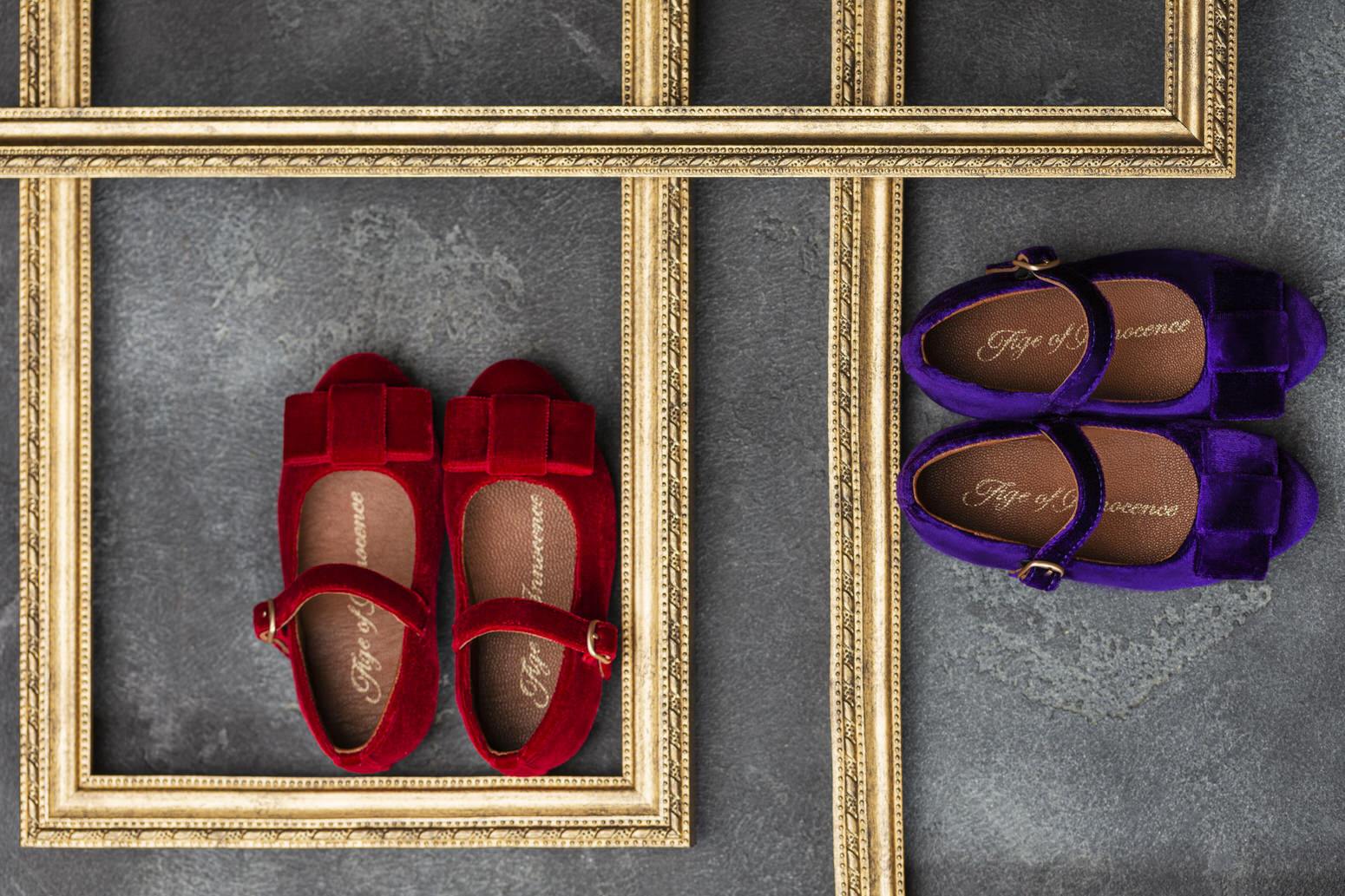 Ellen Velvet Red Shoes Shoes Age of Innocence