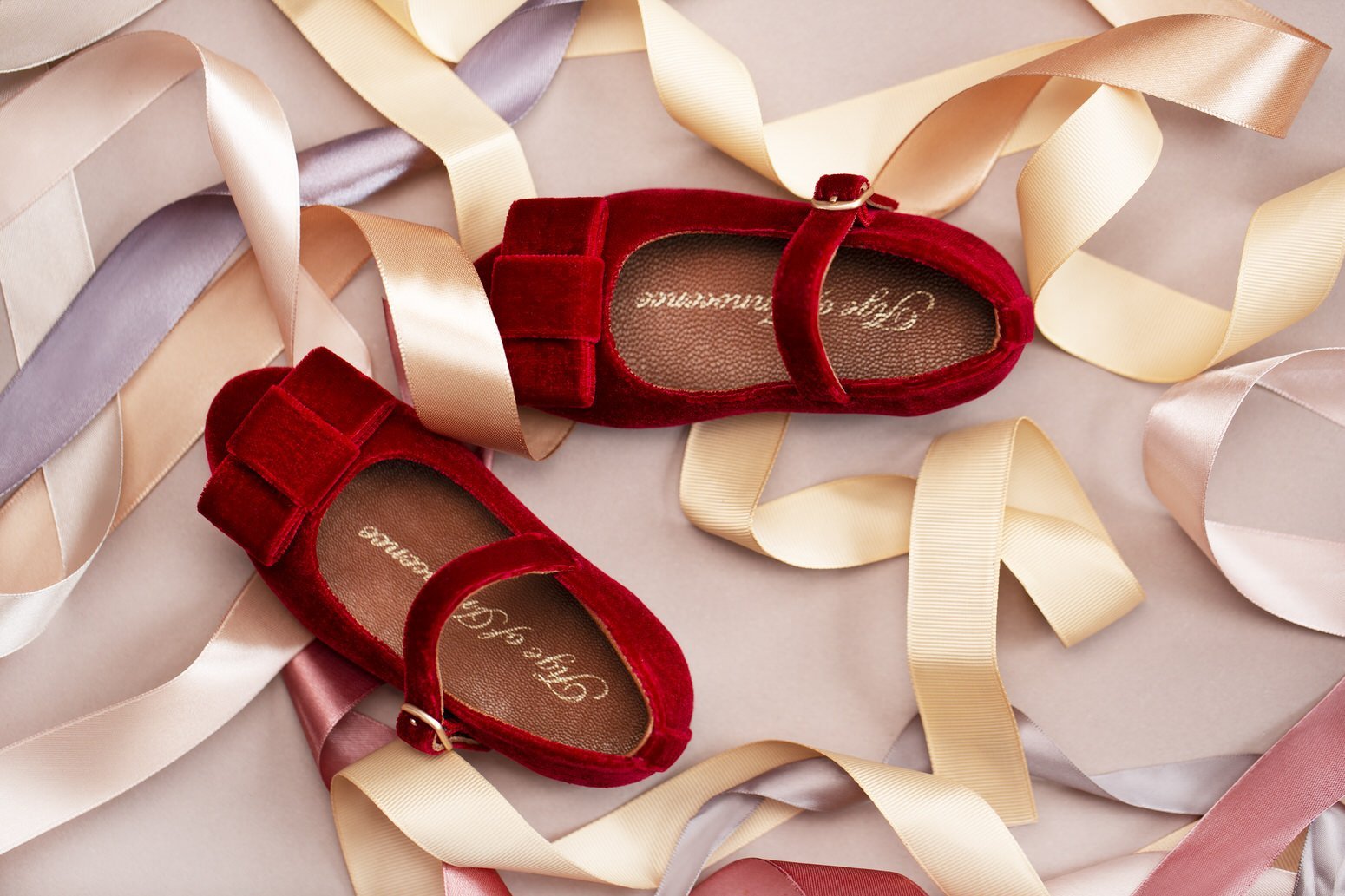 Ellen Velvet Red Shoes Shoes Age of Innocence